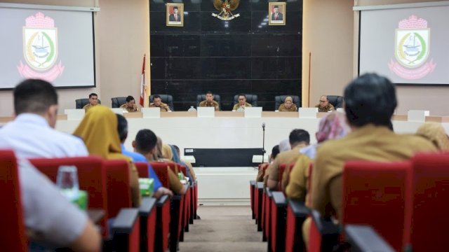 Kadis Sosial Hadiri Rakor Persiapan HUT Kota Makassar ke-417