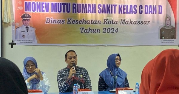 Dinkes Makassar Gelar Monev untuk Optimalkan Layanan Kesehatan Rumah Sakit