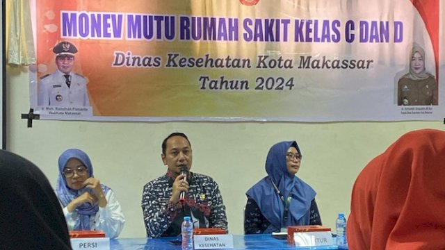Dinkes Makassar Gelar Monev untuk Optimalkan Layanan Kesehatan Rumah Sakit