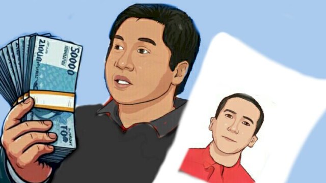 Karikatur sayembara tangkap Harun Masiku (Dodi/harian.news)
