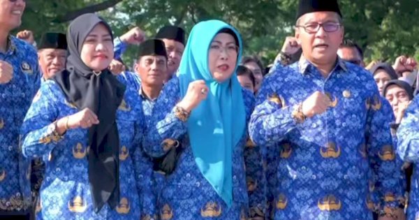 Dinas PU Makassar Hadiri Upacara Hari Kesadaran Nasional di Lapangan Karebosi