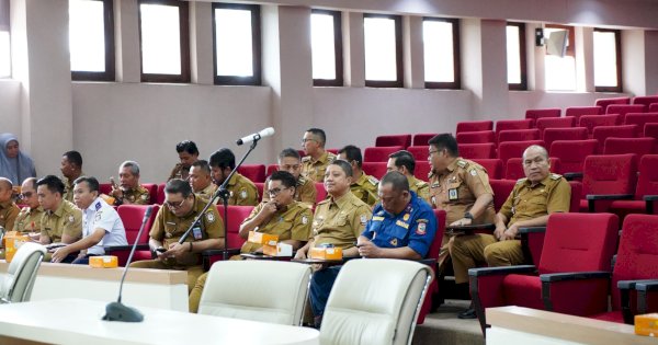 Kaban Kesbangpol Makassar Ikut Rapat Persiapan HUT ke-417 Kota Makassar