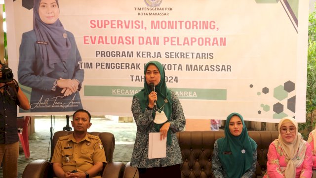 Evaluasi Pelaksanaan Program, TP PKK Kota Makassar Keliling 15 Kecamatan