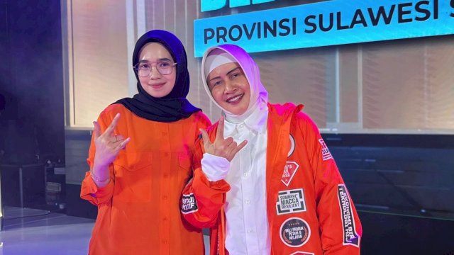 Jubir INiMI, Andi Esse (kiri) bersama Indira Yusuf Ismail (kanan). (Foto: Ist)