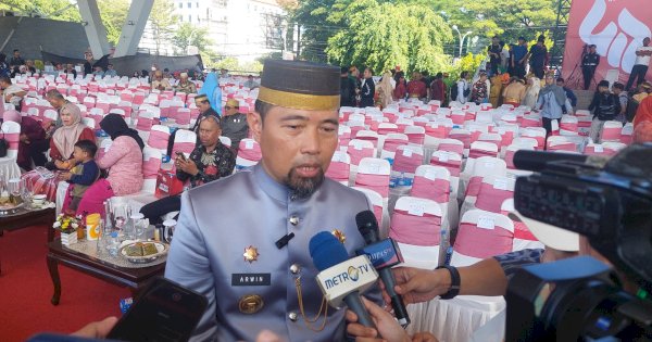 Arwin Paparkan Makna Kota Tangguh, Sejahtera dan Bahagia di HUT Makassar Ke-417