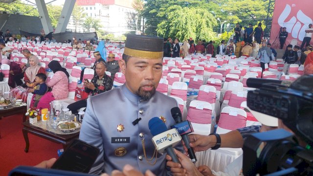 Arwin Paparkan Makna Kota Tangguh, Sejahtera dan Bahagia di HUT Makassar Ke-417