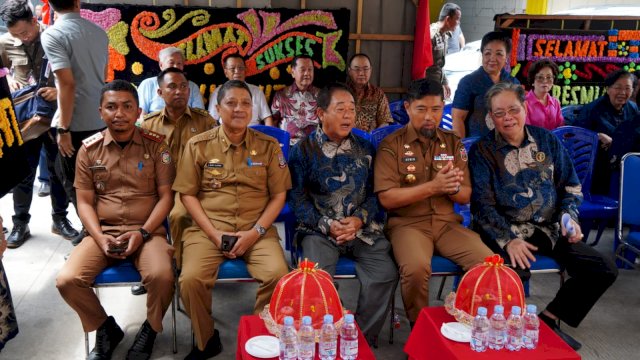 Andi Bukti Dampingi Pjs Arwin Azis Resmikan Kantor Yayasan Sapta Mulia