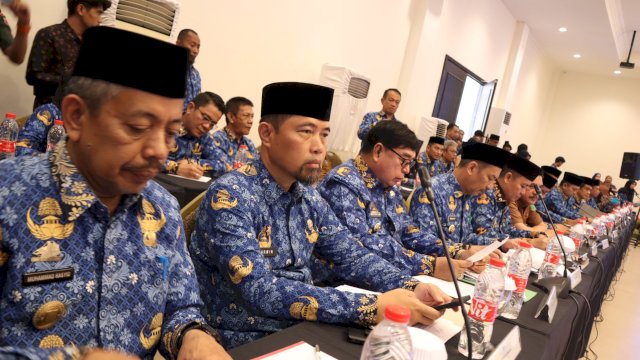 Dukung Ketahanan Pangan, Pjs Wali Kota Makassar Ikuti Rapat TPID se-Sulsel