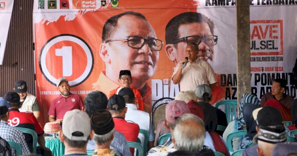 Eks Legislator dari Demokrat Kampanyekan DIA di Pinrang: Mari Bersatu