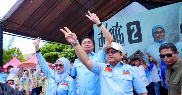 Adnan Purichta Kampanyekan Husniah-Darmawangsyah Demi Keberlanjutan Gowa