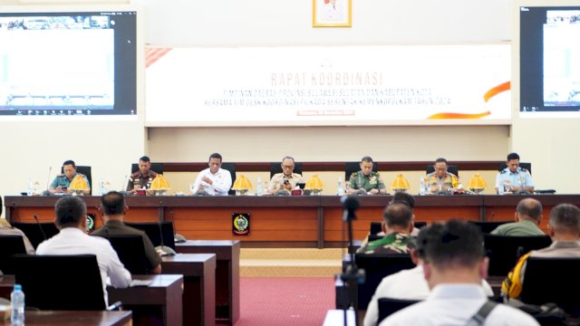 Andi Bukti Hadiri Rapat Kordinasi Pilkada Serentak Kemenkopolhukam 
