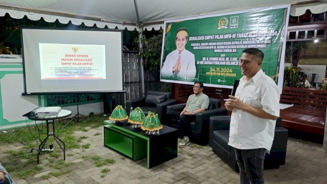 Anggota DPR RI, Komisi I Syamsu Rizal MI. 