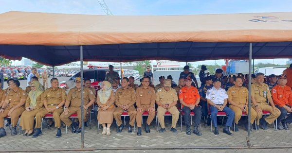 Andi Bukti Hadiri Apel Kesiapsiagaan Bencana Hidrometeorologi di Pantai Losari