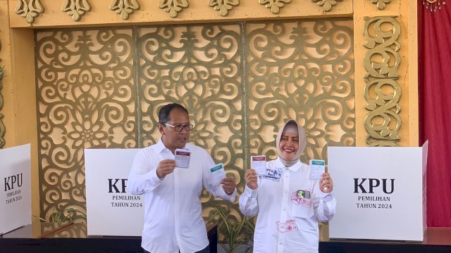 DIA Unggul 295 Suara di TPS Danny Pomanto