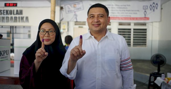 Salurkan Hak Pilih, Appi Minta Relawan Kawal Pemungutan Suara