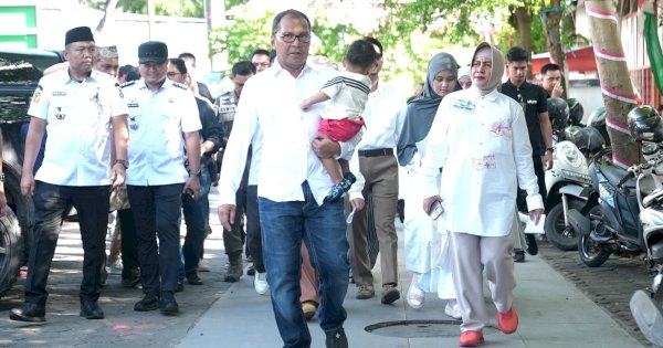 Camat Mamajang Dampingi Wali Kota Makassar Salurkan Hak Pilih di Pilkada 2024