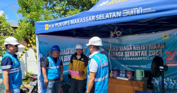 PLN UID Sulselrabar Turunkan 2.317 Personil Sukseskan Pilkada