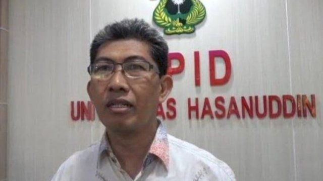 Ahmad Bahar, Kabid Humas Unhas. Dok. IST