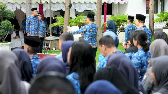 Enam Poin Penting Untuk ASN Makassar di HUT Korpri Indonesia&nbsp;