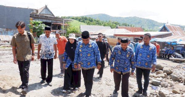 Pj Bupati Jeneponto Tinjau Proyek Strategis di Desa Baroanging