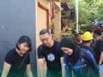 Kepala Bappeda Ikut Program Sabtu Bersih di Lokasi Kebakaran Jalan Laiya