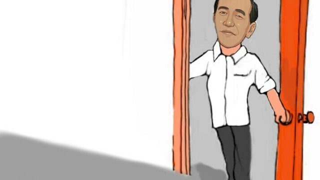 Karikatur Jokowi (Dodi/harian.news)
