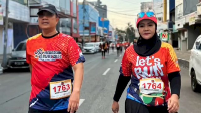 Ikut Meriahkan Kareba 10K, Kaban Kesbangpol Ajak Ciptakan Pilkada Damai