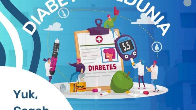 Dirut RSUD Daya Ajak Masyarakat Cek Gula Darah di Hari Diabetes Sedunia