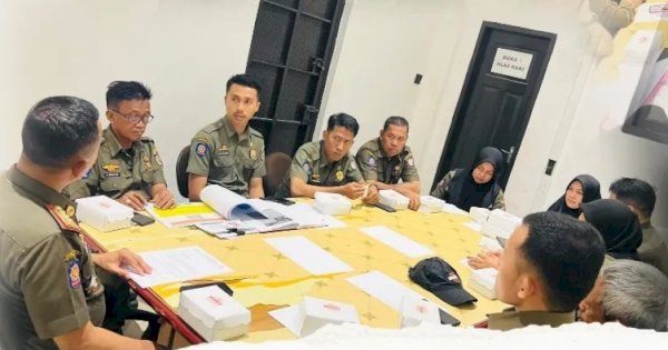 Rapat Internal Pembahasan Survey Kepuasan dan Forum Konsultasi Publik Satpol PP Makassar