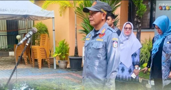 Satpol PP Gelar Apel Kesiagaan Satlinmas Kecamatan Tamalate Jelang Pilkada 2024