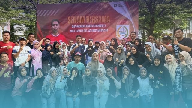 Kadis Sosial dan Jajaran Hadiri Senam Bersama Sekaligus Perpisahan Pjs. Walikota Makassar