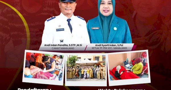 Mamajang Gelar Khitanan Massal dan Donor Darah Gratis dalam Rangka HUT Makassar Ke-417