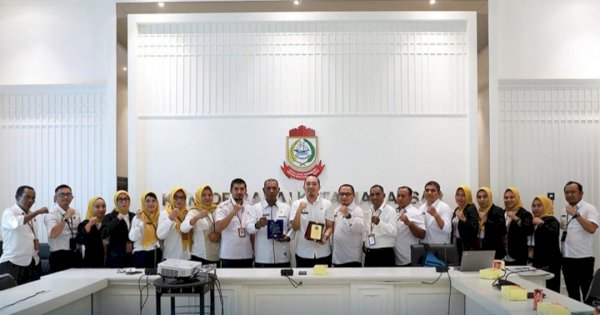 DPMPTSP Kota Makassar Terima Kunjungan Studi Tiru dari DPMPTSP Halmahera Tengah