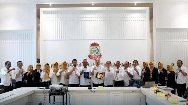DPMPTSP Kota Makassar Terima Kunjungan Studi Tiru dari DPMPTSP Halmahera Tengah