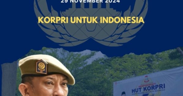 Plt Kepala Satpol PP Makassar Ucapkan Selamat HUT Korpri ke-52
