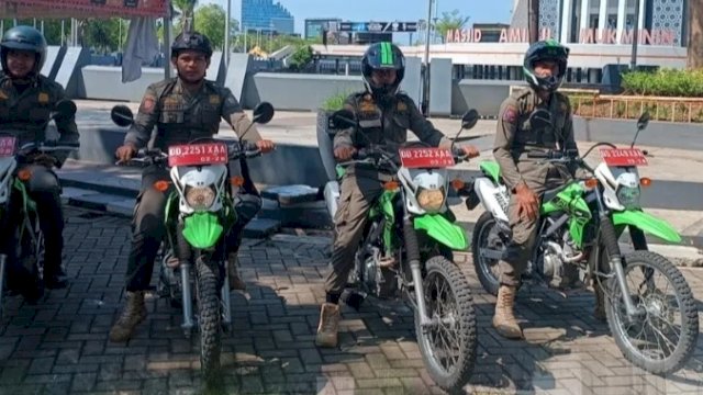 Satpol PP Kota Makassar Gencarkan Patroli Pengawasan PK5 dan Parkir Liar