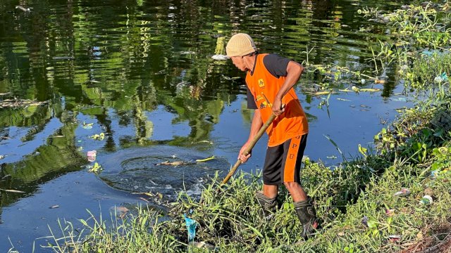 Pjs Wali Kota Makassar Pimpin Langsung Normalisasi Kanal di Manggala dan Bontoala
