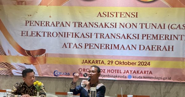 Kepala Bapenda Kota Makassar Ikuti Asistensi Penerapan Transaksi Non-Tunai demi Optimalisasi PAD