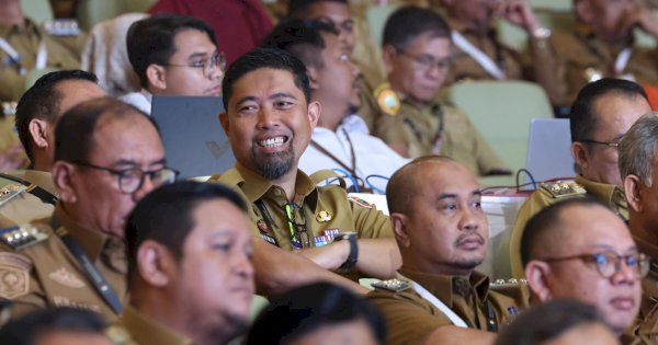 Pjs Wali Kota Makassar Ikuti Rakornas, Bahas Strategi Nasional Menuju Indonesia Emas 2045