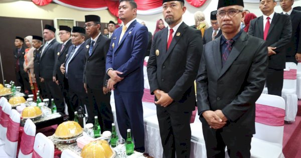 Pjs Wali Kota Makassar Hadiri Rapat Paripurna Pengucapan Sumpah Pimpinan DPRD Sulsel