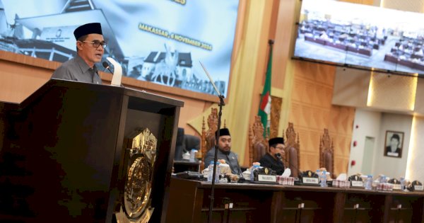 Pj Sekda Makassar Hadiri Penetapan Rencana Kerja DPRD Tahun 2025