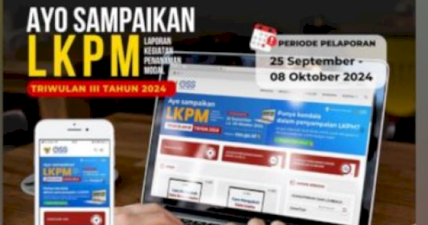 Tingkatkan Iklim Investasi, DPMPTSP Makassar Terima Laporan Kegiatan Penanaman Modal Tahun 2024