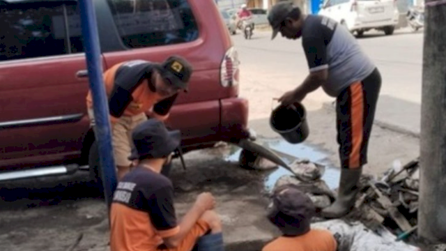 Dinas PU Makassar Normalisasi Delapan Titik Rawan Genangan Air