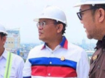 Dinas PU Dampingi Kejari Makassar Tinjau Pembangunan Tower Balaikota