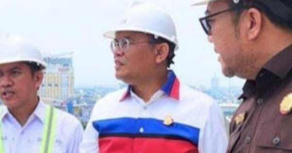 Dinas PU Dampingi Kejari Makassar Tinjau Pembangunan Tower Balaikota