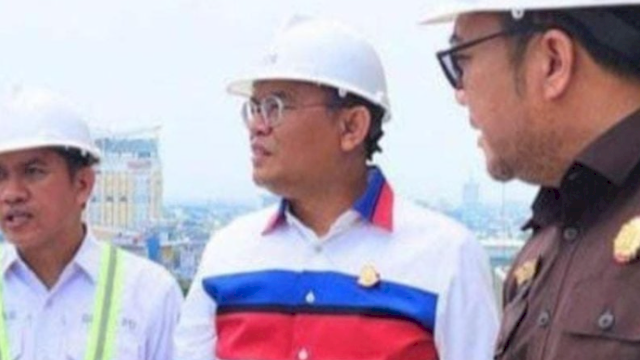 Dinas PU Dampingi Kejari Makassar Tinjau Pembangunan Tower Balaikota