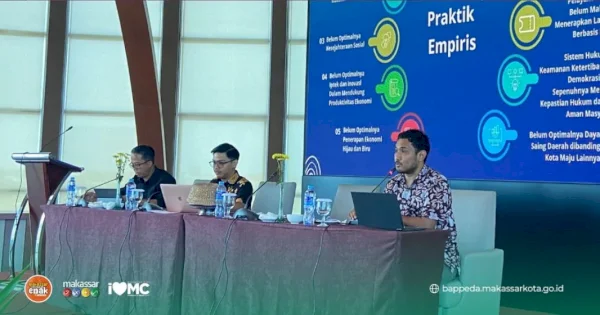 Bappeda Makassar Kembali Evaluasi RPJMD Kota Makassar 2025-2029