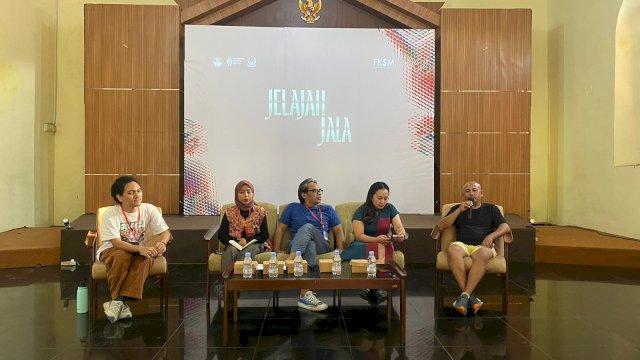 Press converence "Jelajah Jala" di Benteng Rotterdam. (Foto: Gita/HN)