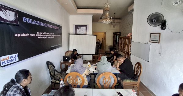 AJI Makassar Gelar Pelatihan Cek Fakta, Kawal Pilgub Sulsel 2024