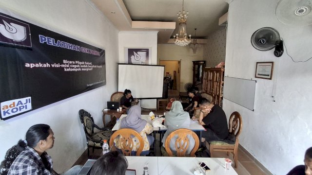 AJI Makassar Gelar Pelatihan Cek Fakta, Kawal Pilgub Sulsel 2024